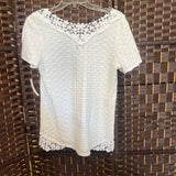 REBECCA MALONE,Wht,M,Lace T