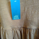Wild Fable,Brown ,M,Ruffle tank