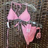 Stoney Clover,Pink,Small,Bikini
