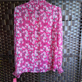 Rachel Zoe,Red,Small,Puffy Sleeve