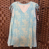 CW Classics,Bl/Wh,XL,Sleeveless Top
