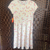 Wonder Nation,Pastels ,L,Rainbow Dress