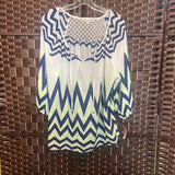JOLT,Blu Wht ,XL,Zig Zag