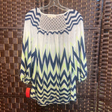 JOLT,Blu Wht ,XL,Zig Zag