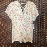 No Comment,Wht Pnk ,2XL,Florsl