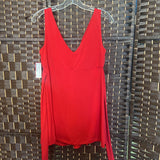 Speechless,Red ,M,Tie Stone Tank