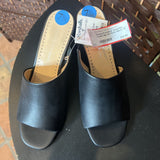 Adrienne Vittadini,Black,7.5,Slip On Heels