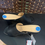 Adrienne Vittadini,Black,7.5,Slip On Heels