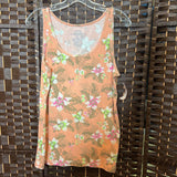 Sonoma,Peach+,XL,Floral Tank