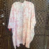 Pink/Wh,OS,Tie Dye Duster