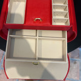 Vlando,Red, Jewelry Box