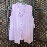 Famulily,Pnk ,XL,Ruffle Slvls