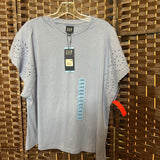 Gap,Blue,Large,Eyelet Top