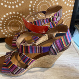 Chinese Laundry,Purple Stripes,10,Sandals