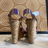 Chinese Laundry,Purple Stripes,10,Sandals