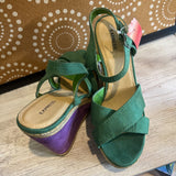 Express,Green/Purple,10,Sandals