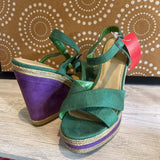 Express,Green/Purple,10,Sandals