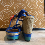 Express,Blue,7,Sandals