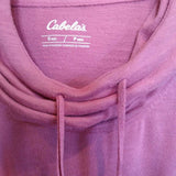 Cabelas,Mauve,Small,Hoodie