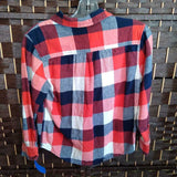 Faded Glory,Red+,Small,Flannel Shirt