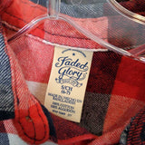 Faded Glory,Red+,Small,Flannel Shirt
