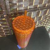 MAINSTAYS,Orange,26 oz,Textured Tumbler