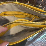 Nine West,Mustard Yellow,Medium,Crossbody Purse