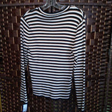 Nine West,Cream+,Large,Striped Top