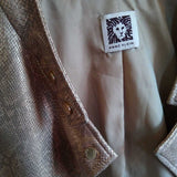 Anne Klein,Gold,XL,Lined Jacket