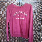 Holister,Wine ,XS,Sweat Shirt