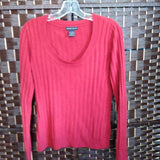 NY&CO,Rust ,S,Scoop Sweater