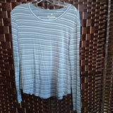 American Eagle,Grey ,XS,Stripe S&S