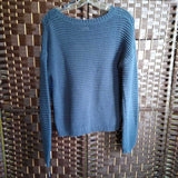 Aeropostale,Blue Pch ,S,Stripe Sweater