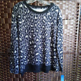 Alexander Jordan,Blk Grey ,L,Chitah Sweater