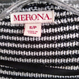 MERONA,Bl/W,S,Duster