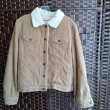 MARVIN RICHARDS,Tan/Fleece,L,Corduroy Jacket