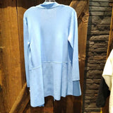 Anne Klein,Blue,Large,Cardigan