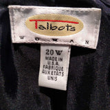 Talbots,Purple,20W,Jacket