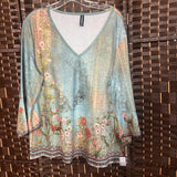 Just Fashion,Blues ,2XL,V Print