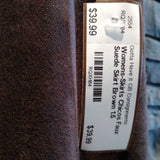 Chicos,Brown,1.5,Faux Suede Skirt