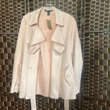 Forever 21,Pink,Small,Faux Suede Trench