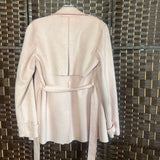 Forever 21,Pink,Small,Faux Suede Trench