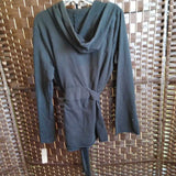 Lucky Brand Sundress,Black ,XL,Cardi W Tie