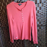 Ralph Lauren,Salmon ,XL,Button Sweater