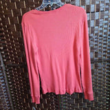 Ralph Lauren,Salmon ,XL,Button Sweater