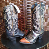 Justin,BlkBrn ,6.5,Cowgirl Boot