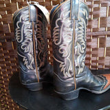 Justin,BlkBrn ,6.5,Cowgirl Boot