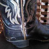 Justin,BlkBrn ,6.5,Cowgirl Boot