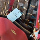 Coach,Red, Bucket Bag
