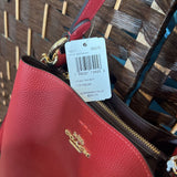 Coach,Red, Bucket Bag